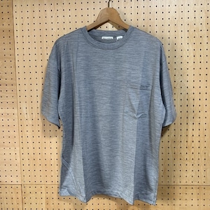 BURLAP OUTFITTER　MERINO POCKET TEE　バーラップアウトフィッター メリノポケット Tシャツ　グレー / ベージュ / ブラック 　