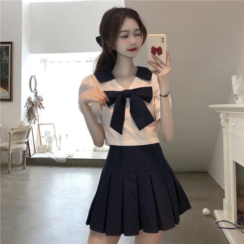 レッドスカート サマースリーブシャツ プリーツ ストリート 夏物 1号婦人19408944757