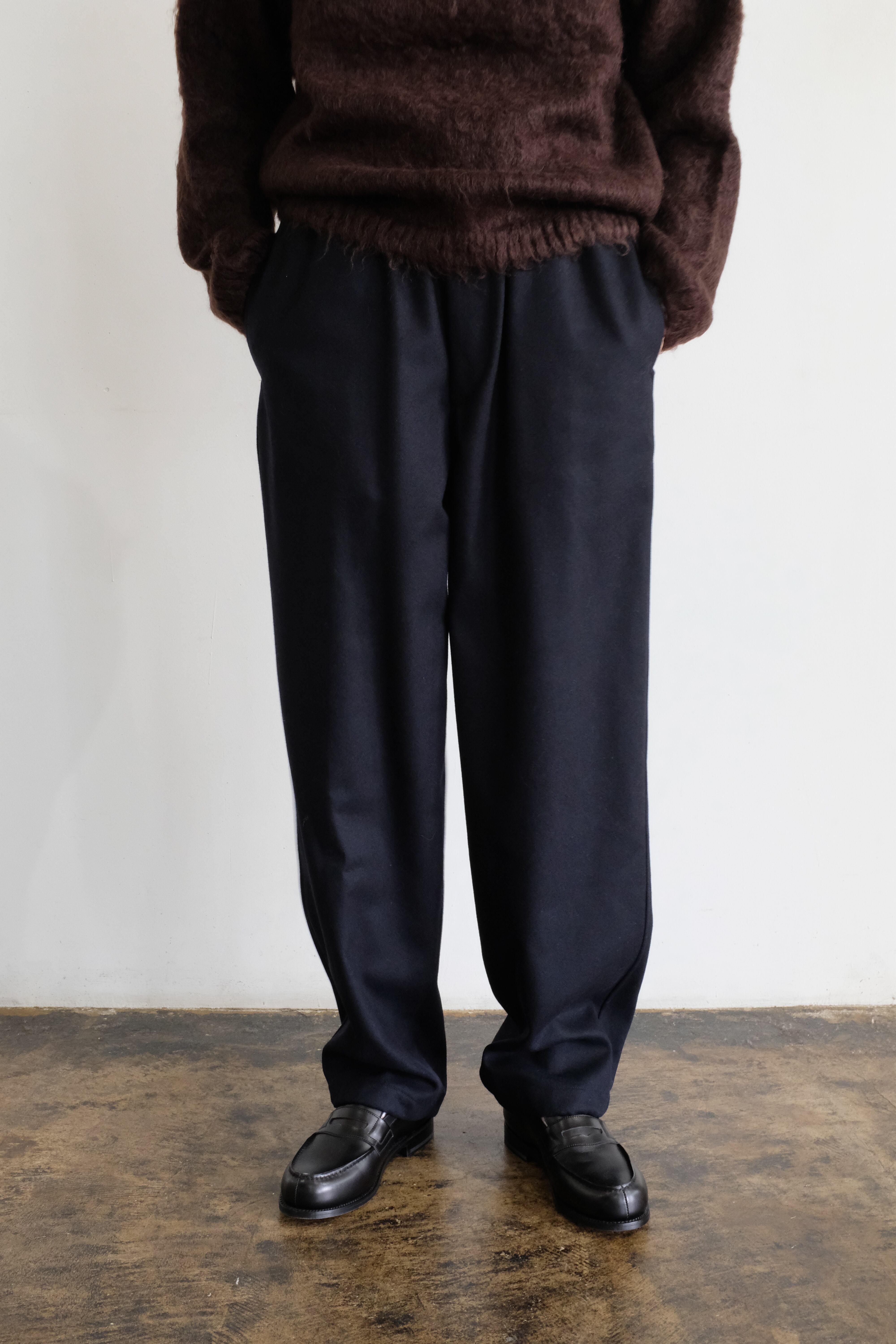 パンツ BISOWN 24aw Tuxedo Cloth Baloon Slacks パンツ BISOWN 24aw