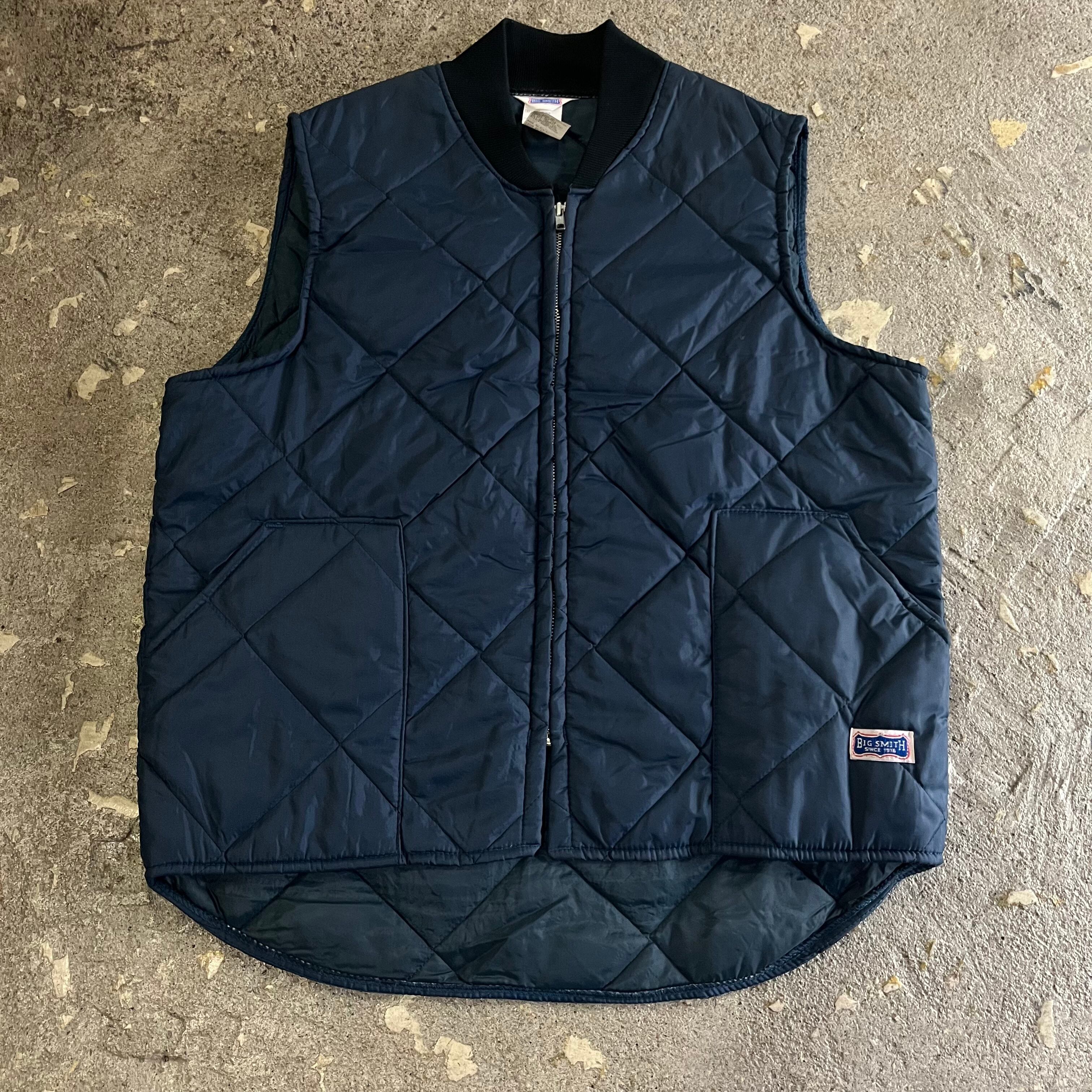 90s BIG SMITH quilting vest | What