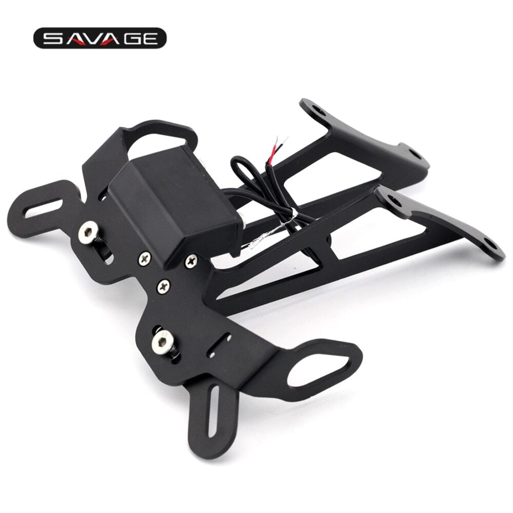 新作 登録ナンバープレートホルダーLEDライトヤマハFZ1NFZ1FZ8