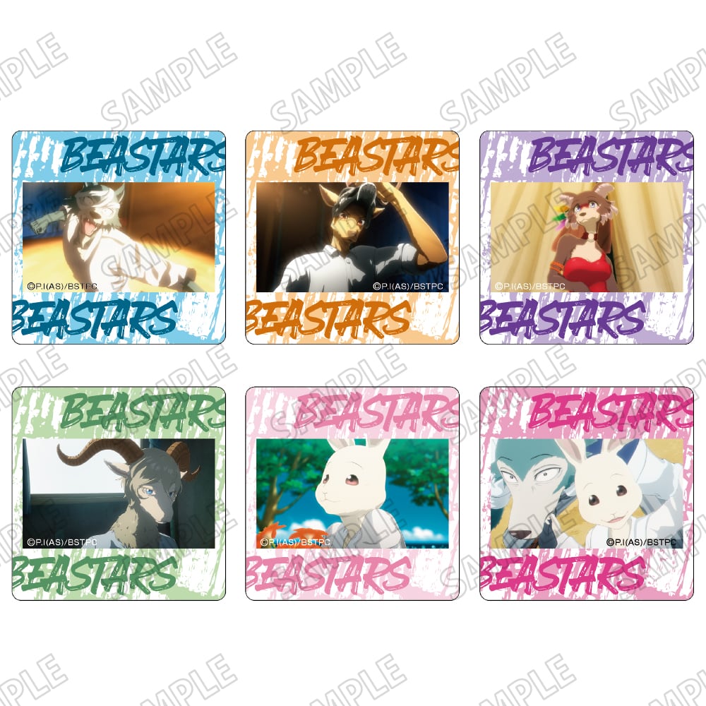 TVアニメ『BEASTARS』 場面写アクリルバッジコレクション BOX 全6種