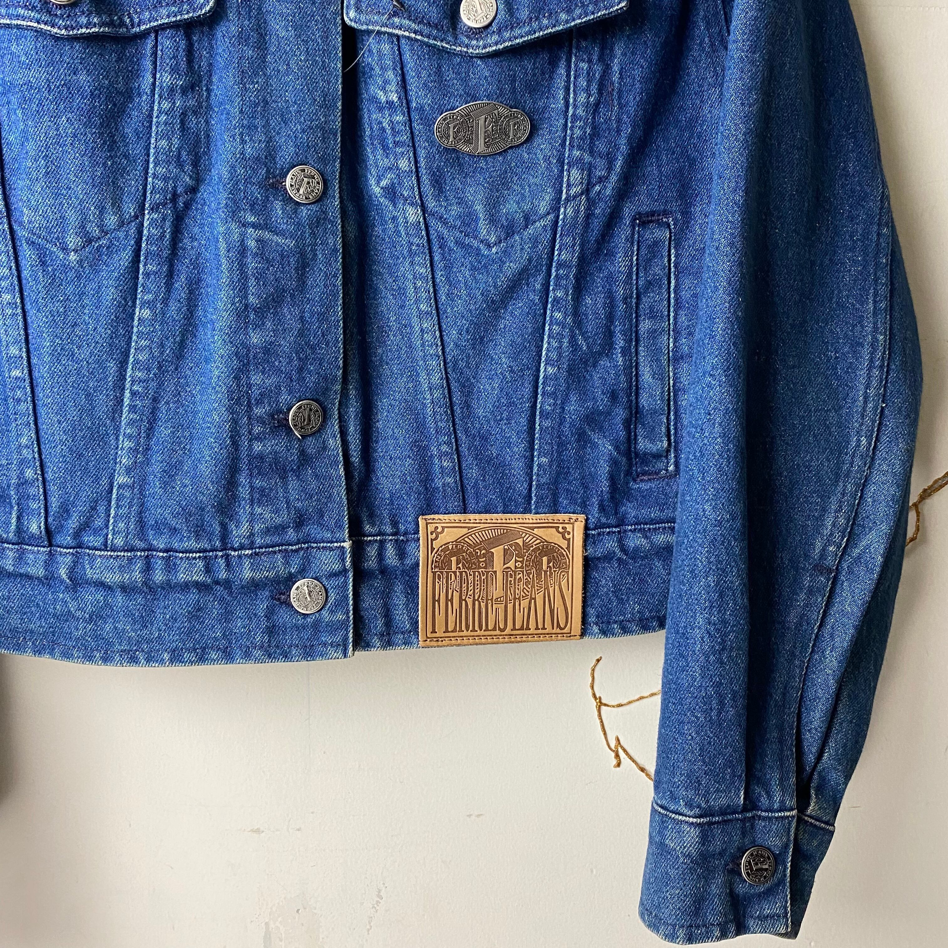 vintage FERRE JEANS denim jacket | NOIR ONLINE