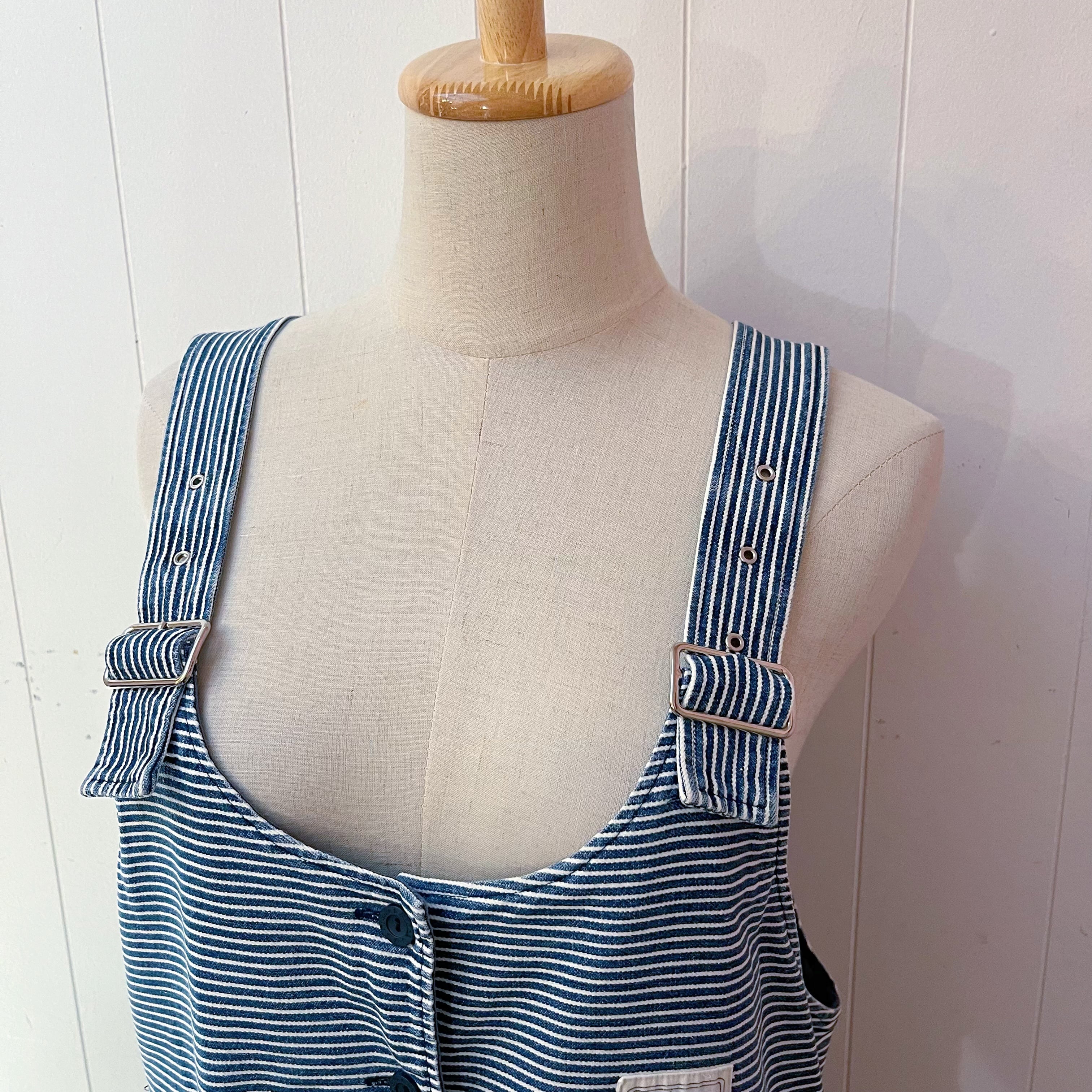 hickory denim jumper skirt