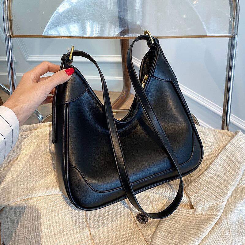 センスバッグレディース2020新しい流行のファッションワイルドな雰囲気秋と冬の大容量ワンショルダーアンダーアームバッグメッセンジャーバッグ Tiancai_Wing_Bag33267324032