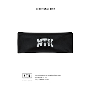 NTH LOGO HAIR BAND color Black