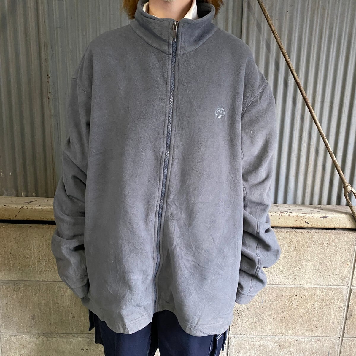 Timberland ティンバーランド フリースジャケット メンズXL 古着 