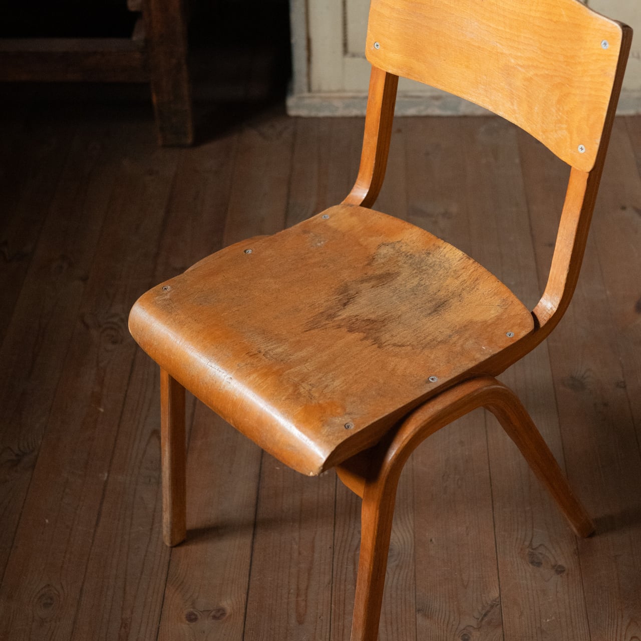 Stacking School Chair / スタッキングスクールチェア 【B