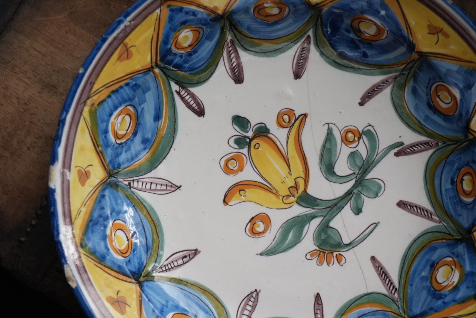 France / Creil et Montereau / グリザイユプレート / クレイユ