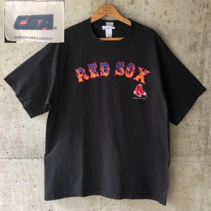【DF32】Tシャツ レッドソックス 2002年 野球 RED SOX 黒T