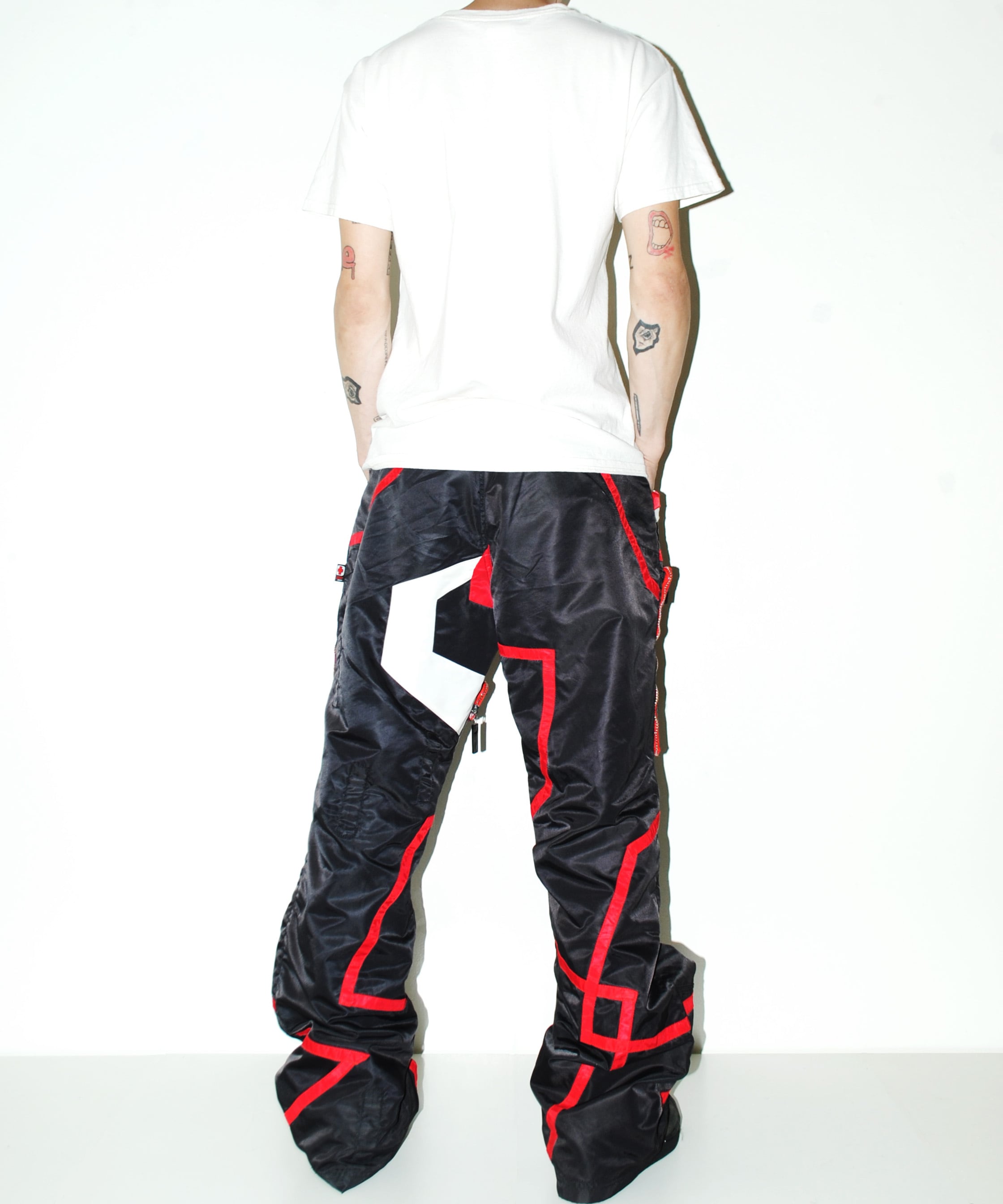 ウェア archive technical tech nylon pants y2k NIKE 00s 90s nylon pants archive y2k 着画有 - メルカリ