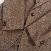 J.PRESS ジェイプレス AUTHENTIC MODEL くるみボタン ヘリンボーン テーラードジャケット 94-80-175 YA6/メンズ