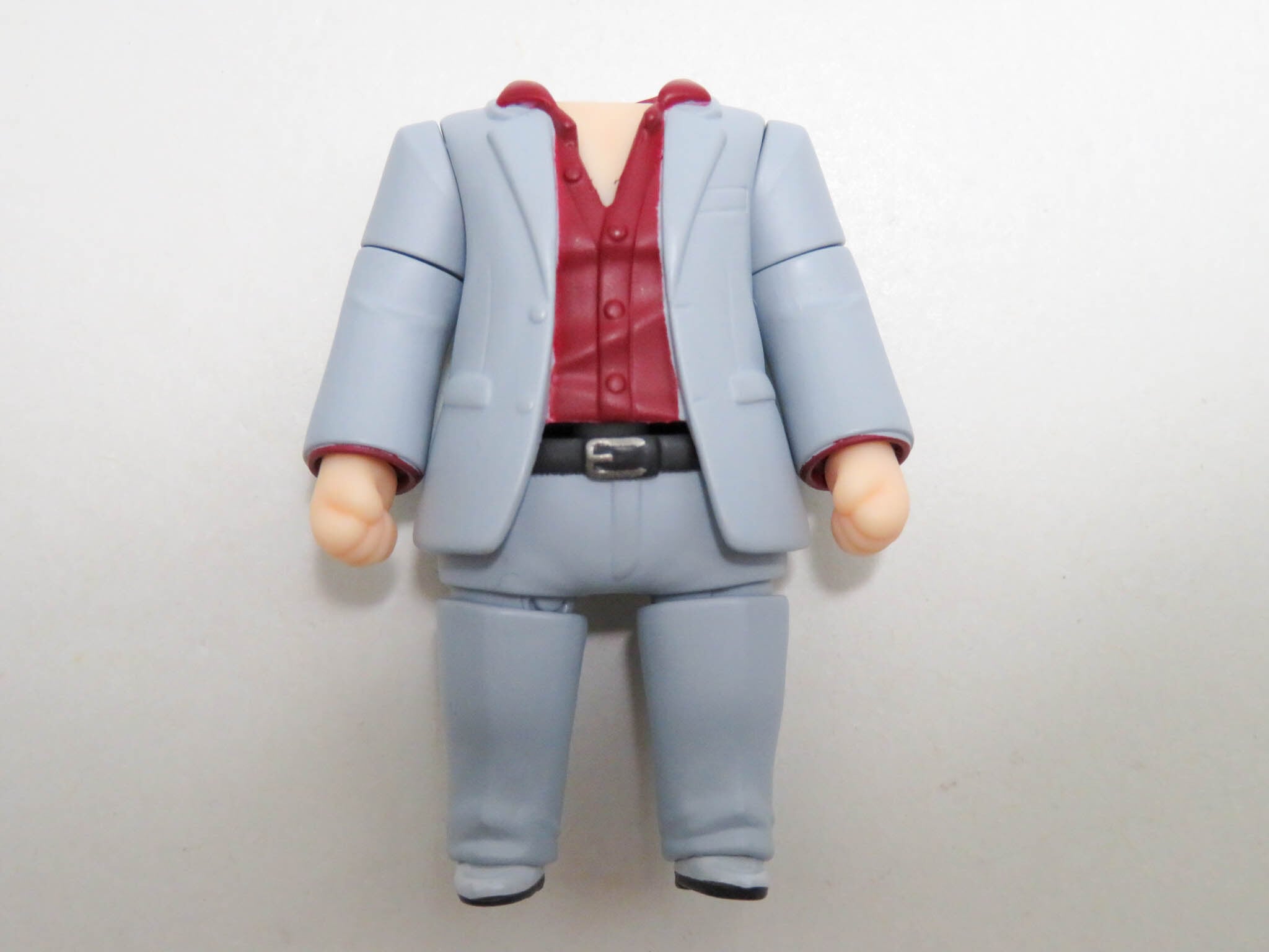 【2719】 桐生一馬 体パーツ スーツ ねんどろいど