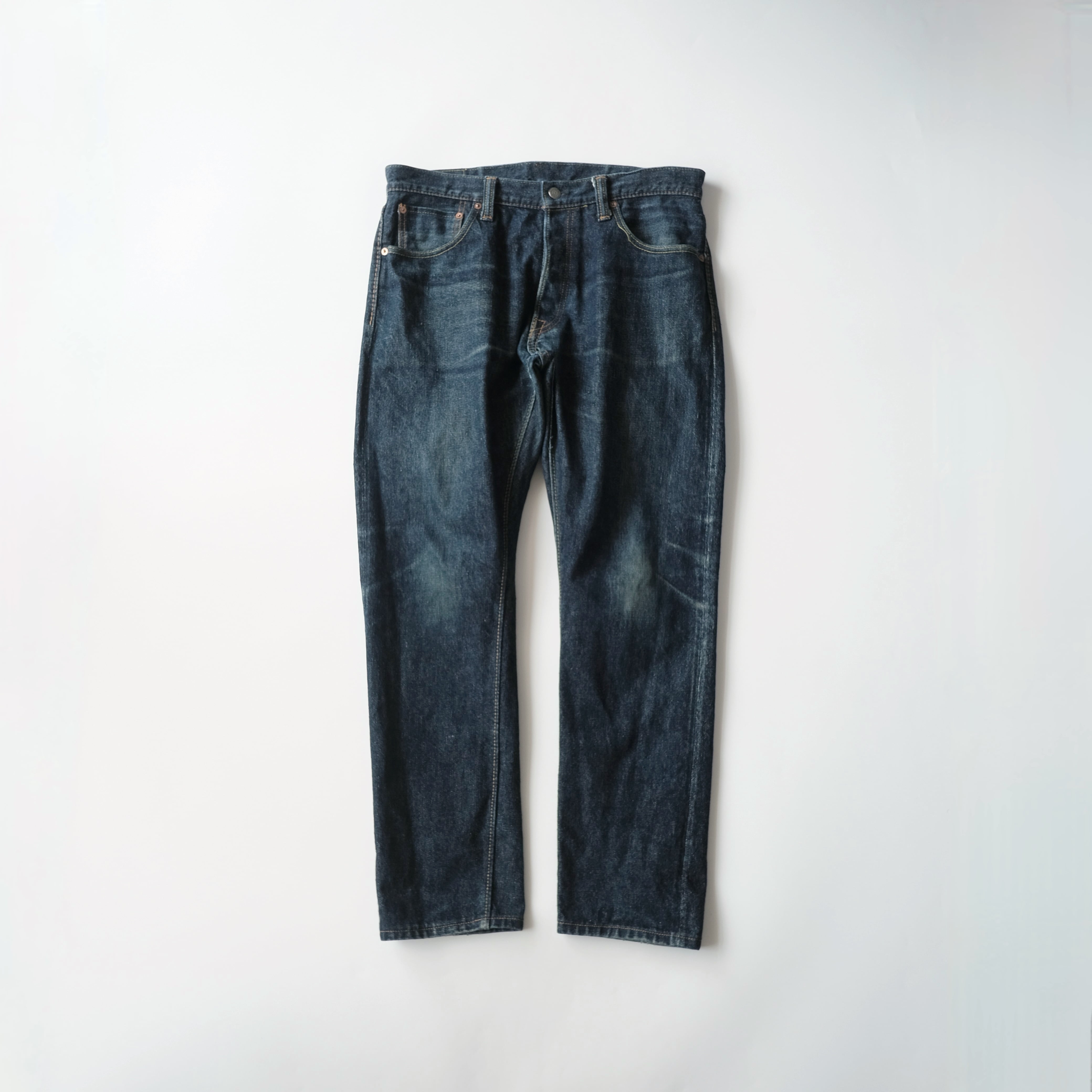 SLATES】90's Two tuck Slacks Charcoal W34L31 | RE:FOUND