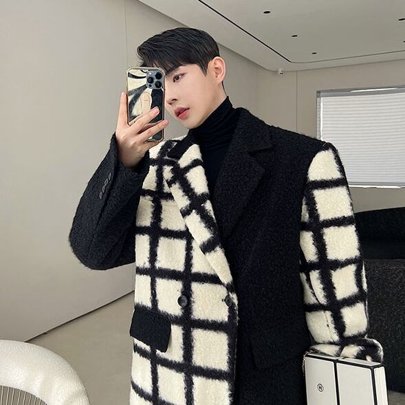 24aw 総柄アシンメトリーJKT 楽天市場】【最短即日出荷】和柄アシンメトリーシャツ|Favorite