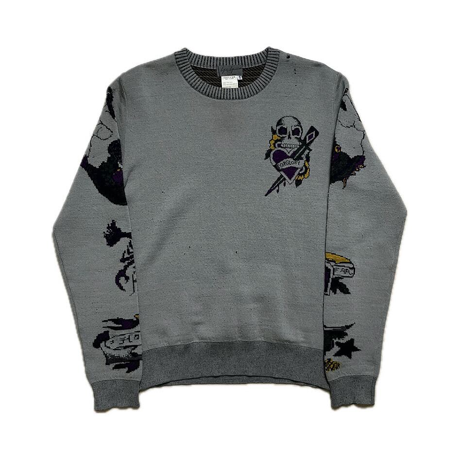 Yohji Yamamoto POUR HOMME　ニット Yohji Yamamoto Pour Homme Quarter Zip Black Wool Knit Sweater