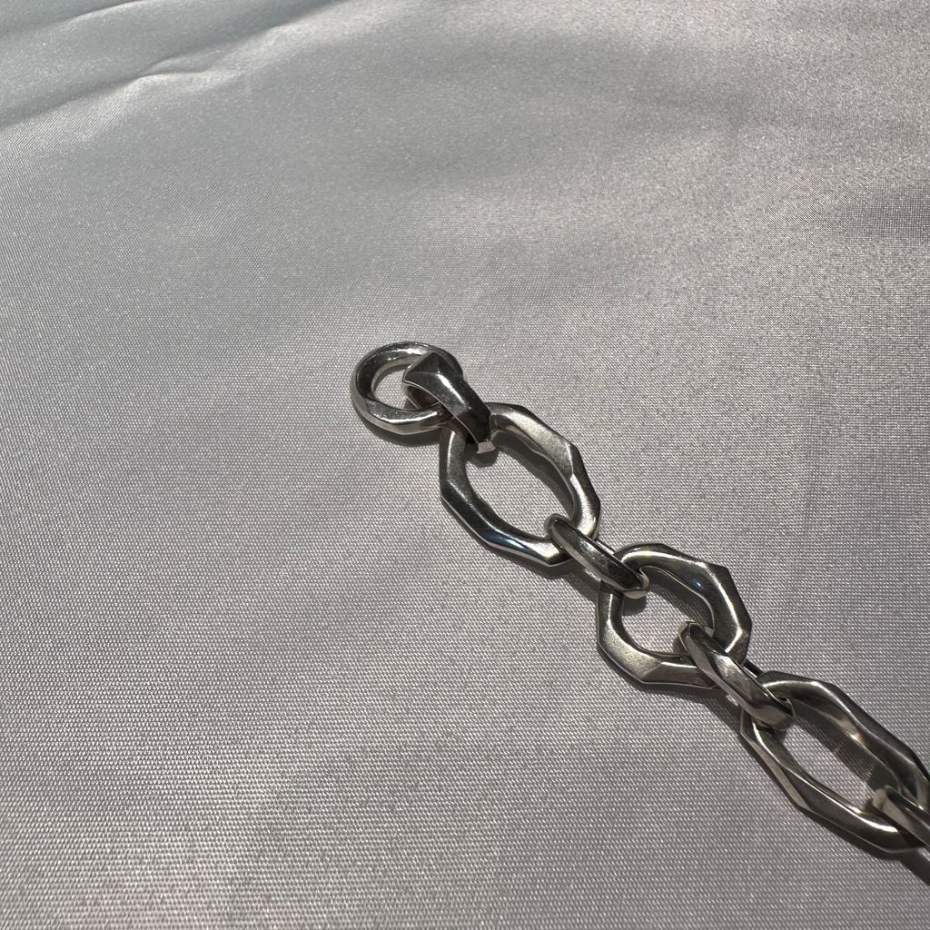 GARNI ガルニ Crockey Mix Chain Bracelet ブレスレット シルバー size