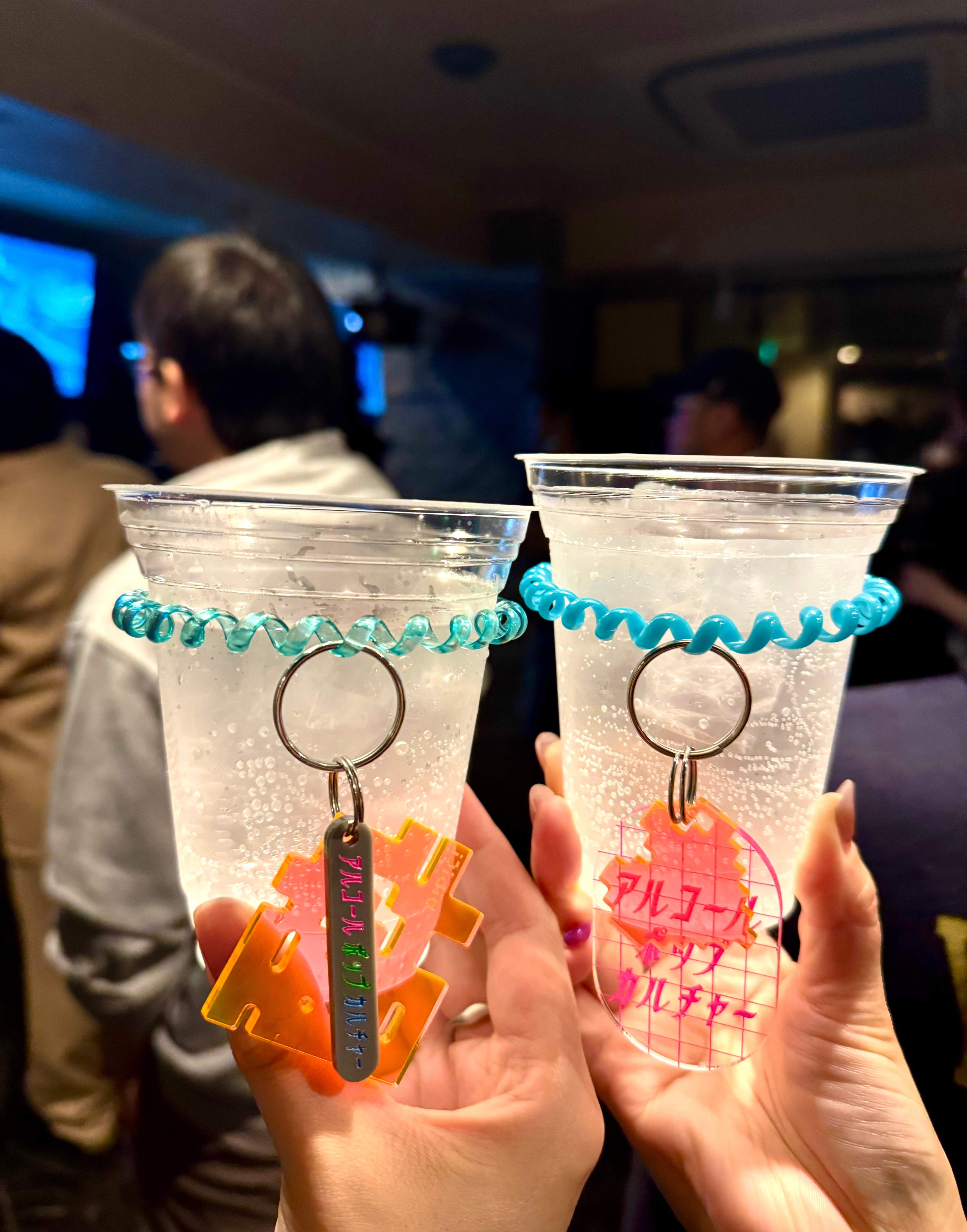 酔・踊・萌］グラスマーカーアクキー | アルコールポップカルチャー