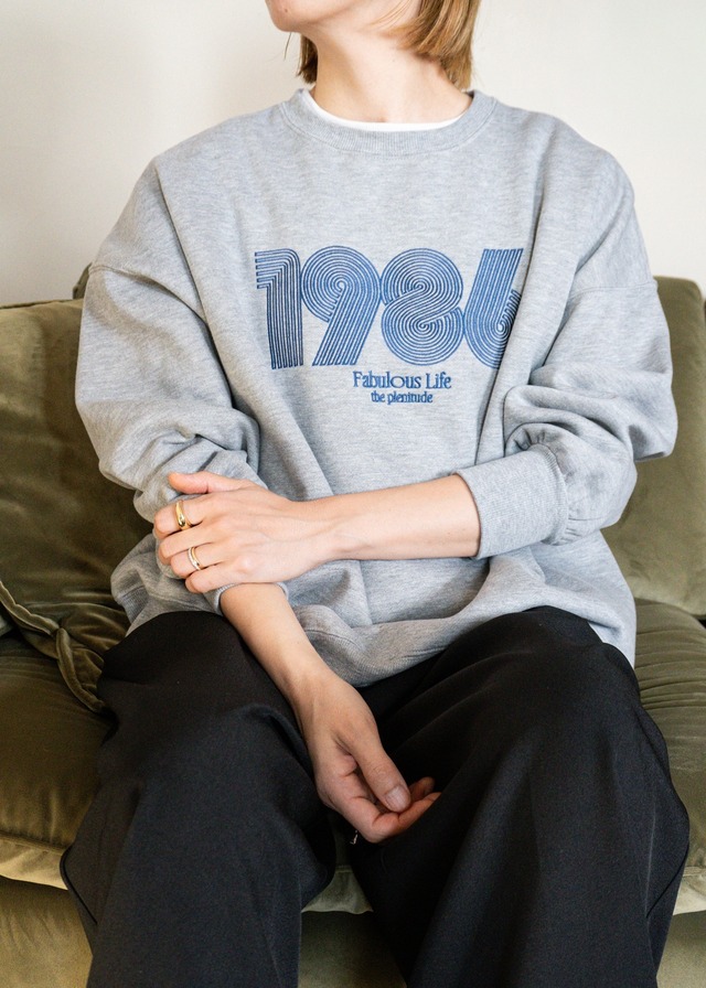 ステッチロゴ　スエット