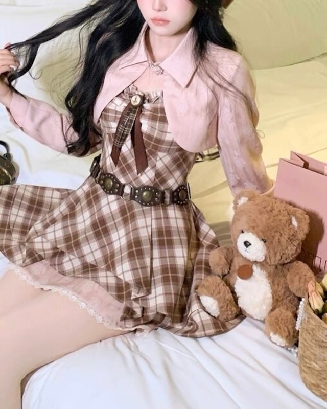 ハートストラップショートシャツ  25W08427