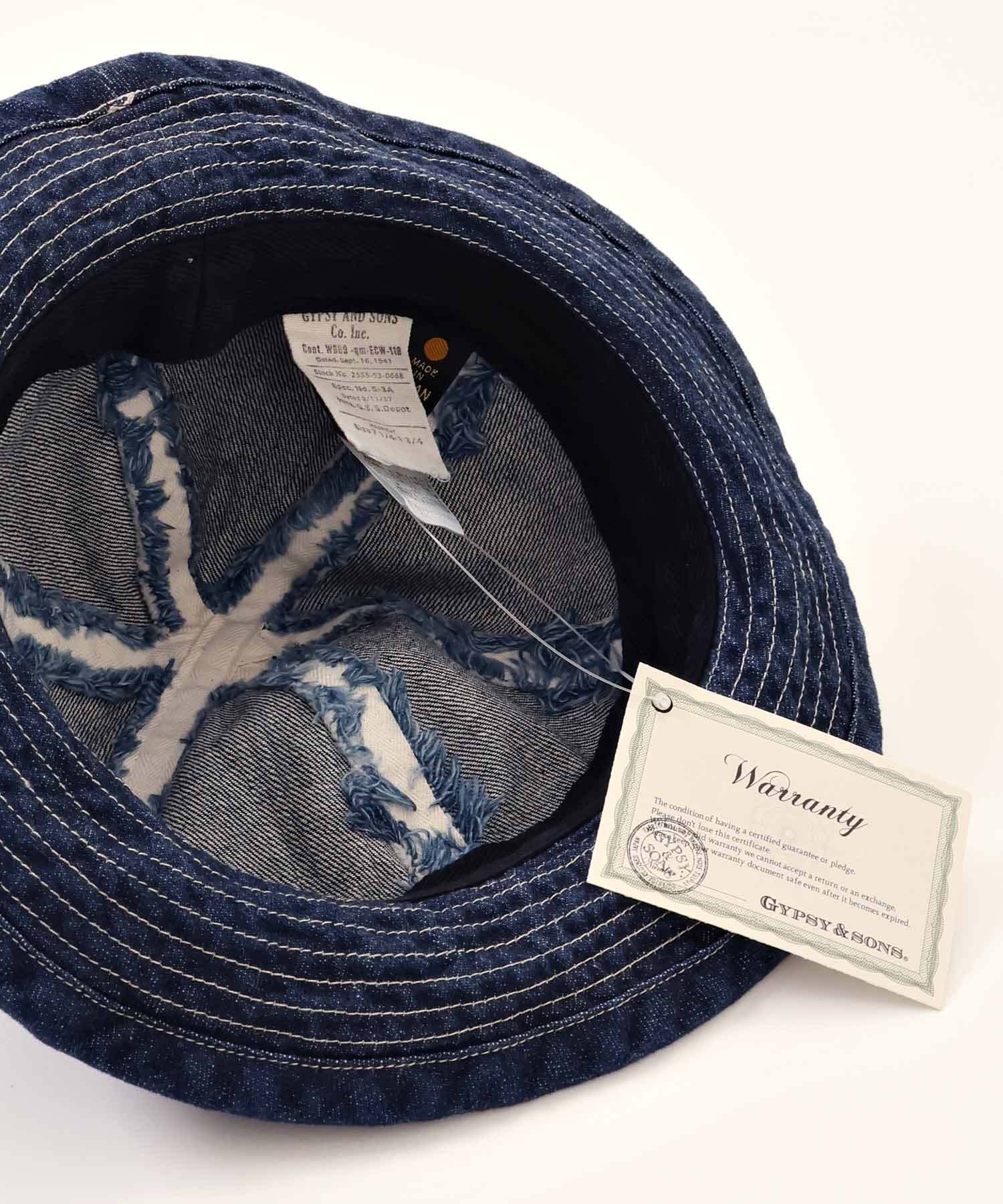 在庫追加しました！】DENIM M37 Utility HAT デニム M37