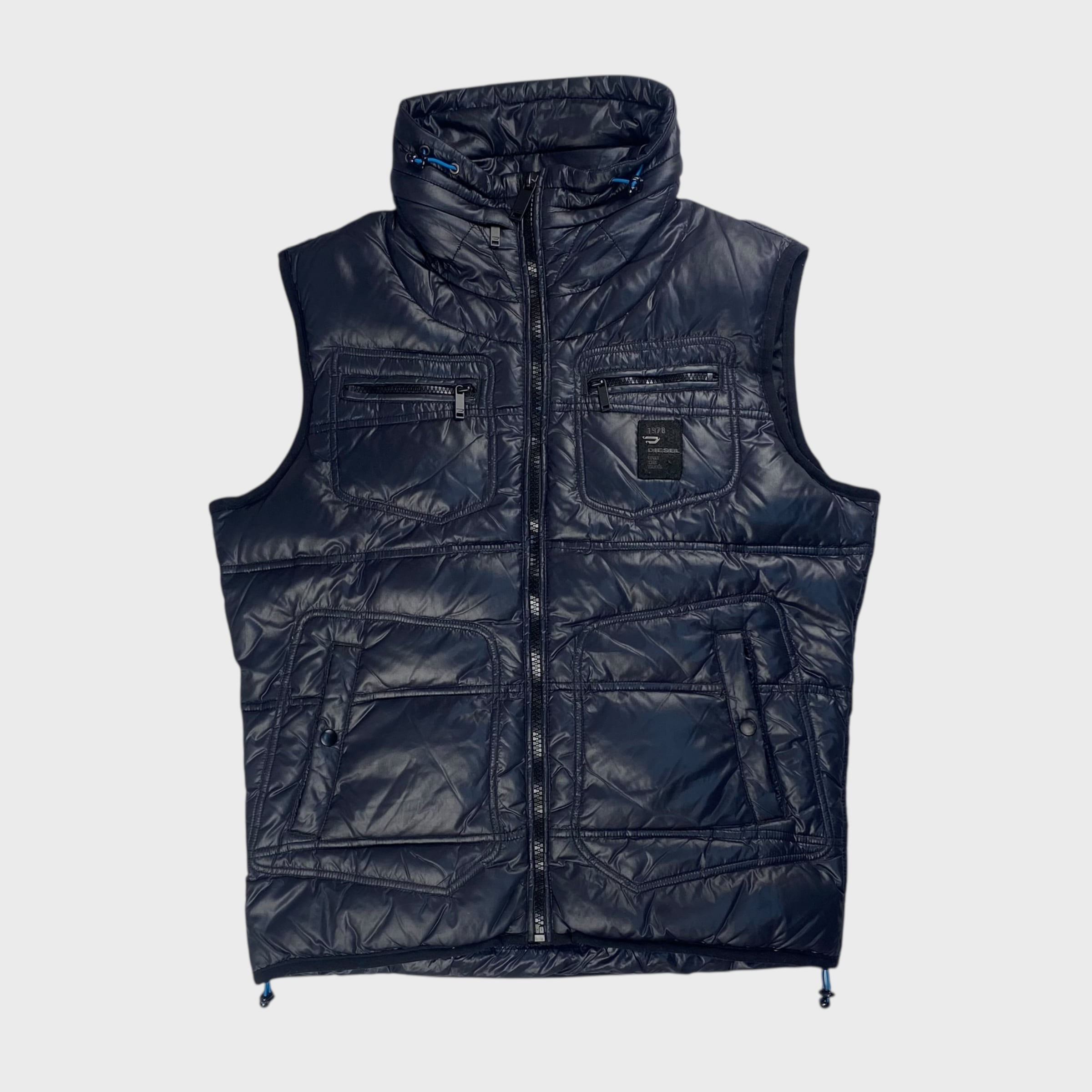 90's】 ユニクロ OLD UNIQLO M ジップアップナイロンベスト | 古着屋dp