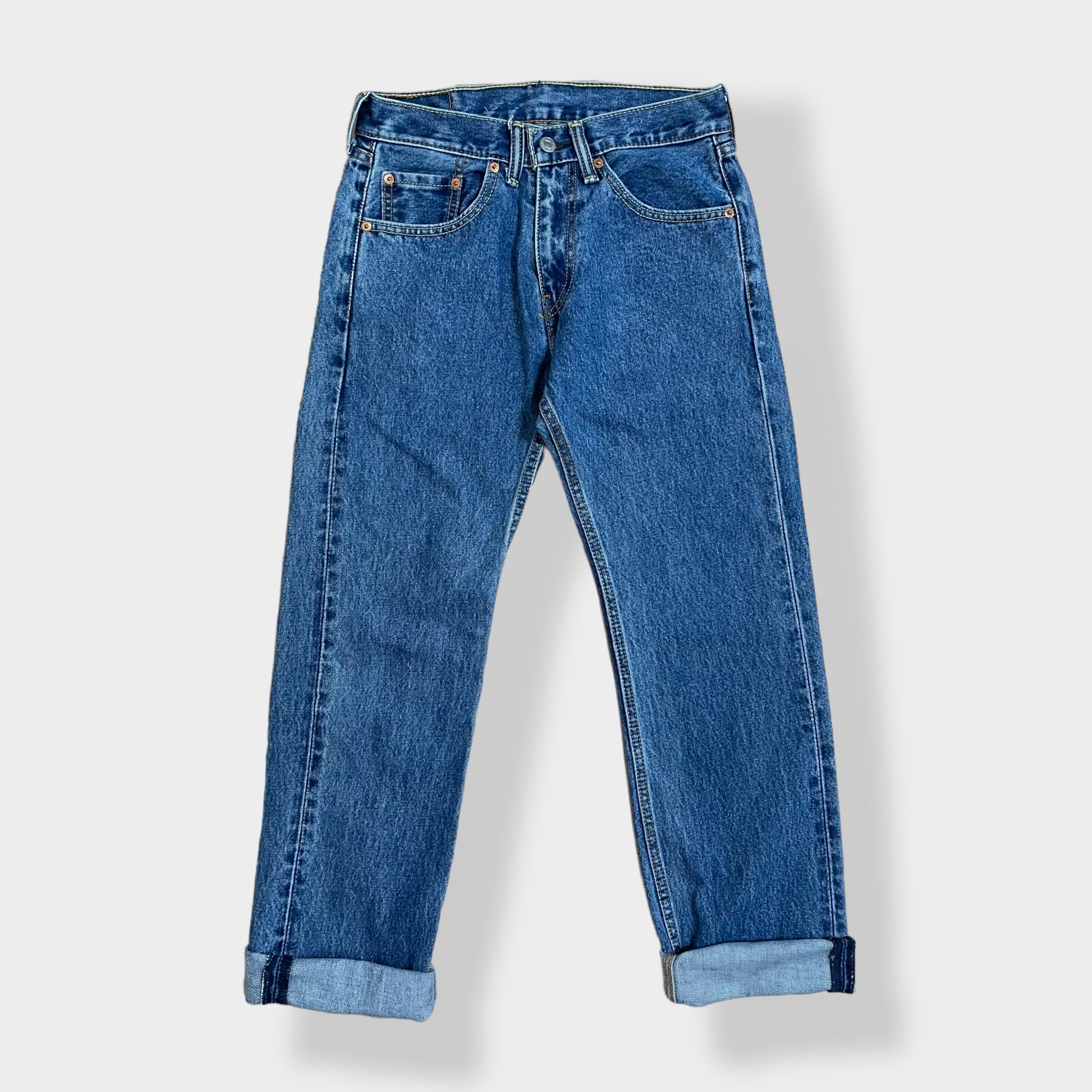 【LEVI'S】505 デニム ジーンズ ジーパン W28 L30 レソト製 リーバイス us古着 | 古着屋手ぶらがbest powered by  BASE