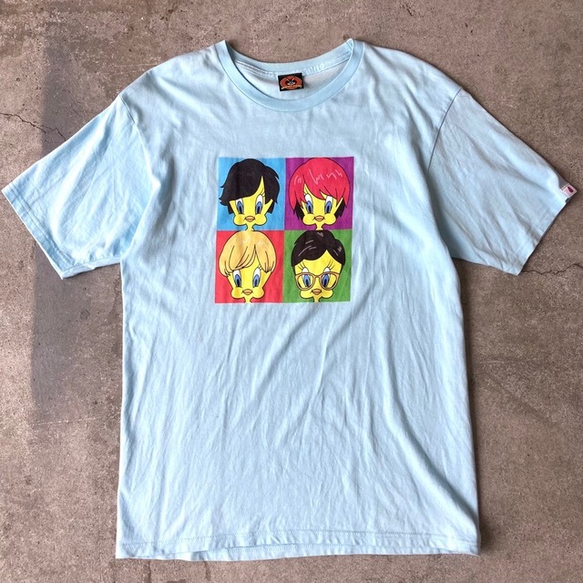 663 tweety t-shirt / トゥイーティー 半袖Tシャツ | KAU