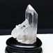 水晶 クラスター マダガスカル産 台座付属 水晶 原石 一点物 182-9372