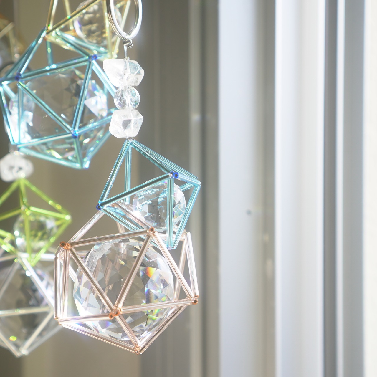 Twin Crystal - Double / ツインクリスタル / Light Healing Crystal Suncatcher