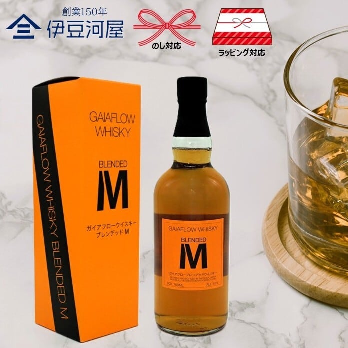 ガイアフロー ウイスキー ブレンデッドM（700mL）GAIAFLOW WHISKY