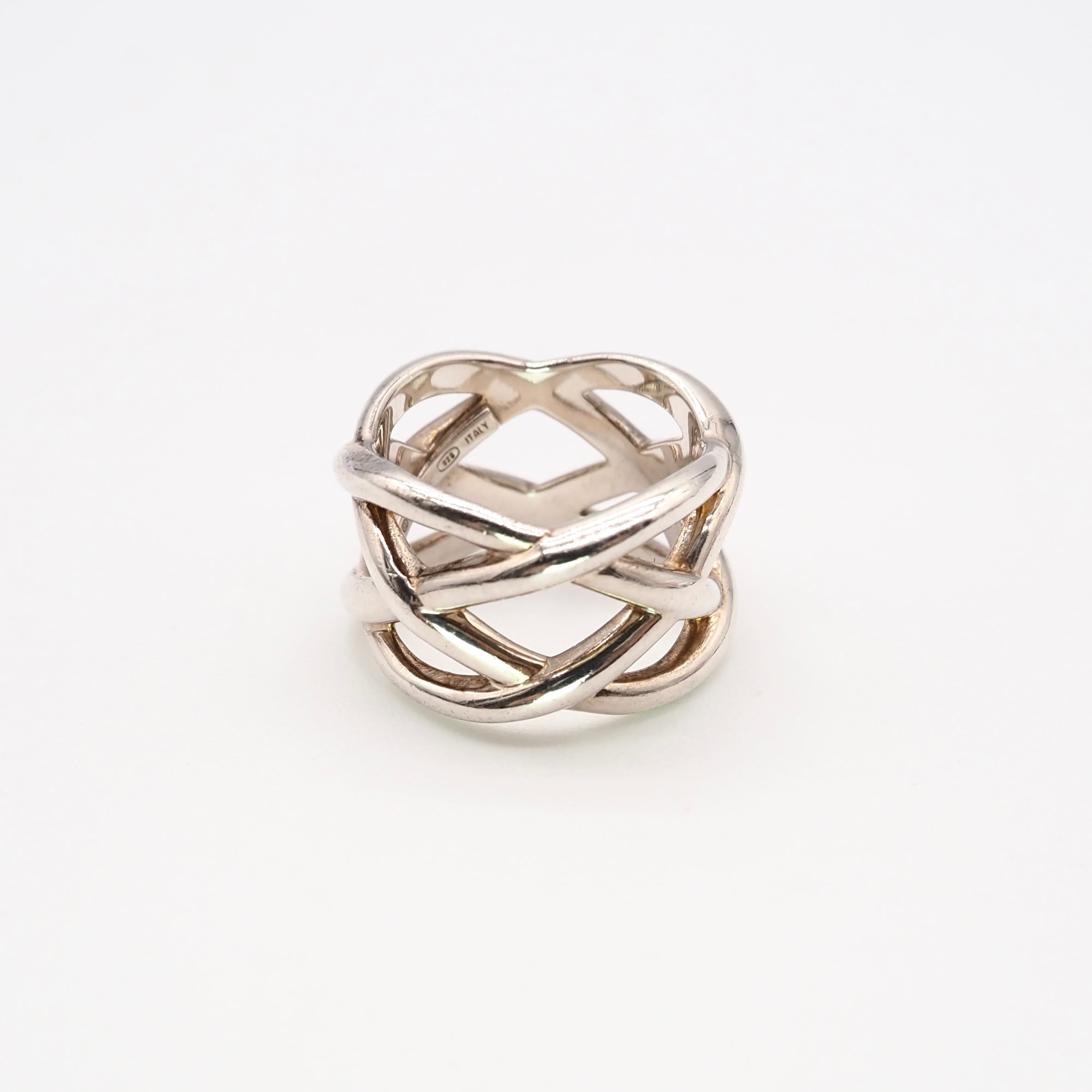 Tiffany&Co. 約8号 ケルティック リング シルバー925 ティファニー