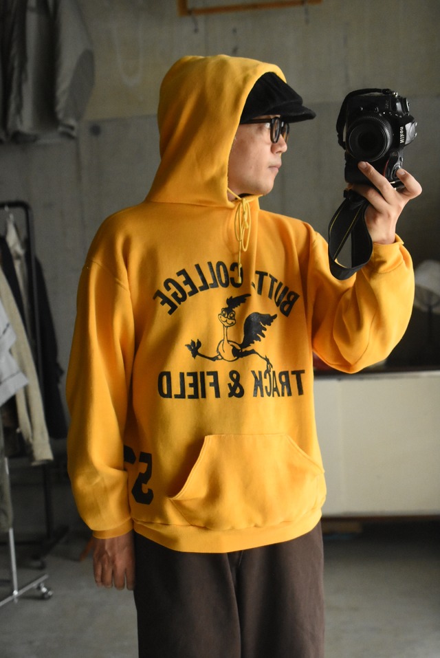 OK／70's "RUSSELL ATHLETIC" pullover sweat parka