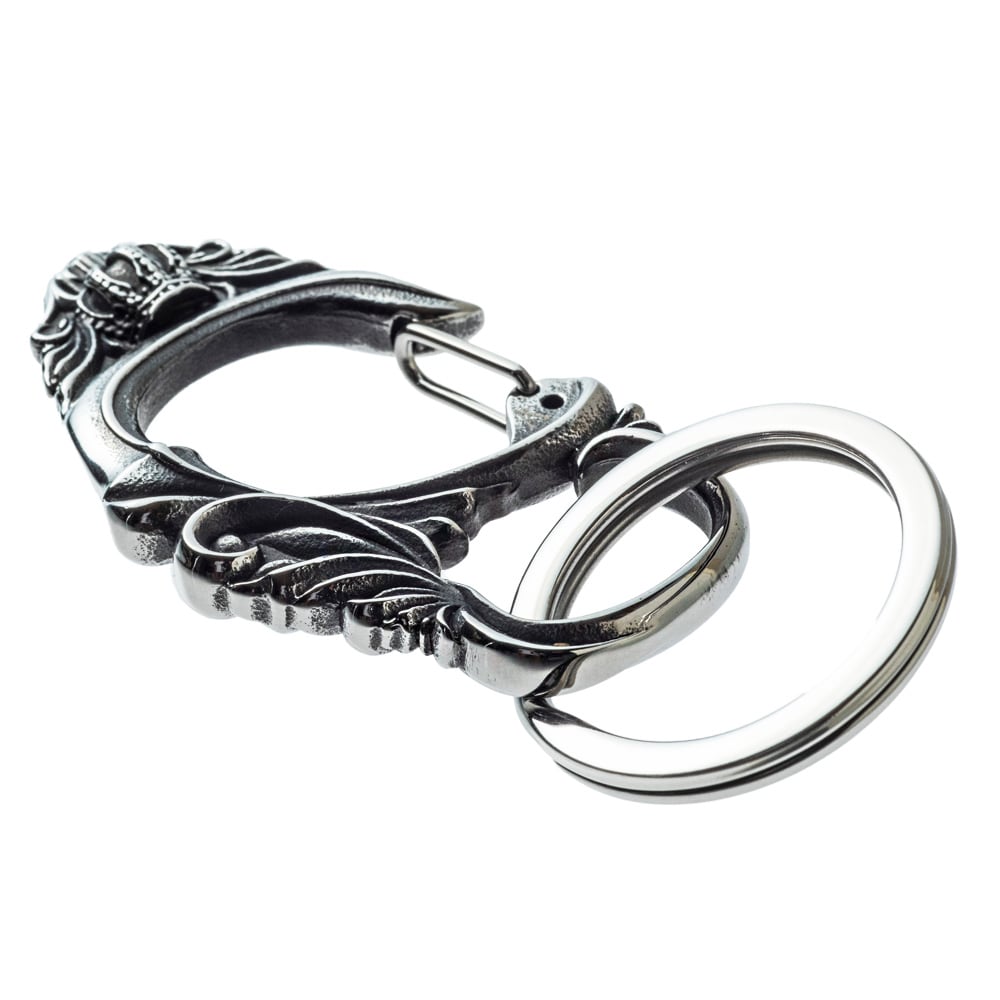 クラウンカラビナキーホルダー AKK0007 Crown carabiner keyholder