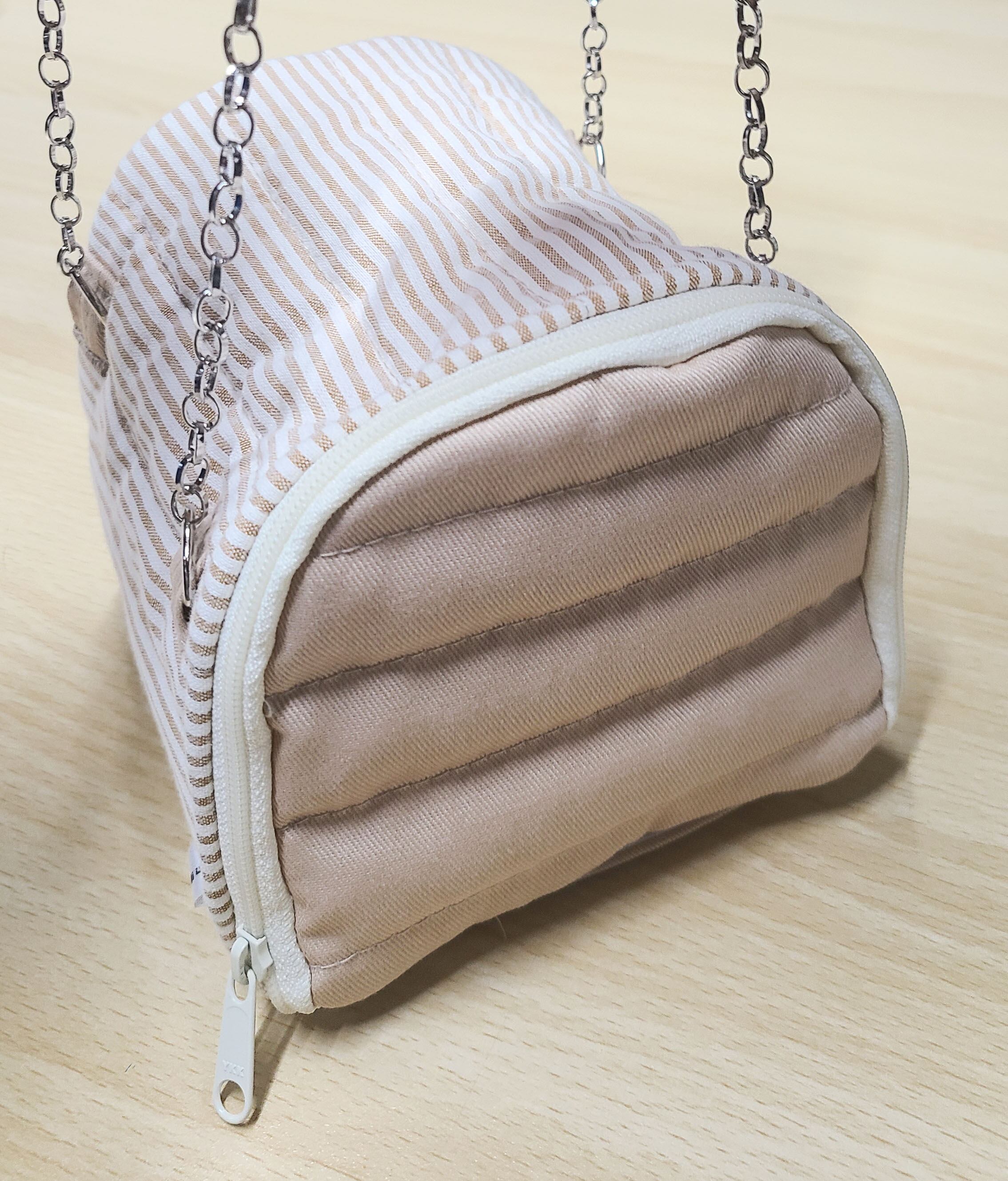 【小動物用品】アーチのおうち　ベージュ/ラベンダー