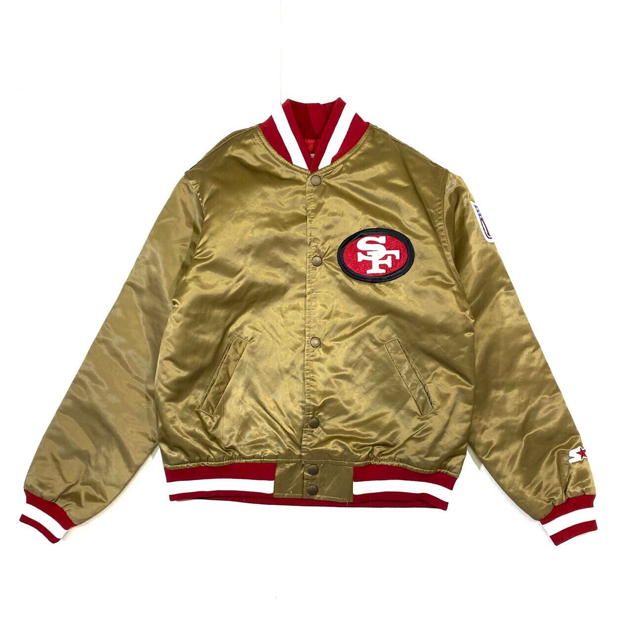 【kids】90年代 USA製 NFL スターター ナイロンスタジャン キッズ10-12 141-152cm 古着 中綿入り 子供服 90S  ビンテージ ヴィンテージ STERTER スタジアムジャケット ゴールド【ナイロンジャケット】 | cave 古着屋【公式】古着通販サイト  powered