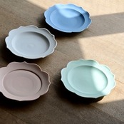 MUMCA 丸谷牧子 作 RENKA 蓮花 リム皿【浅】 Renka Rim Plate/ 2104400000382