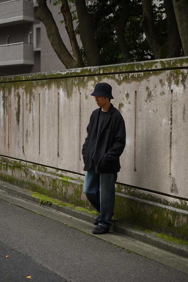 KAPTAIN SUNSHINE / Wool Bucket Hat Made By KIJIMA TAKAYUKI
 (TOP NAVY)