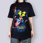 VR旅行｜Tシャツ-黒