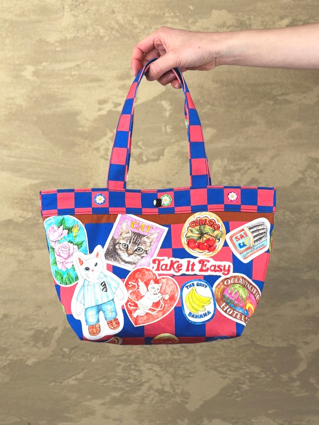 ミニトートバッグ【Sticker MANIA】