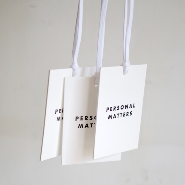 PERSONAL MATTERS  PROJECT N°07 HEAVYWEIGHT COTTON S/S TEE