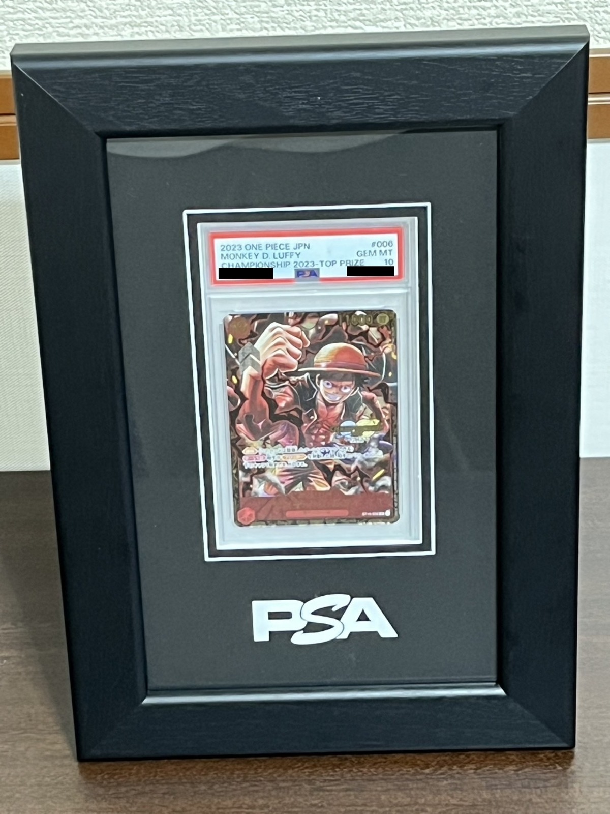 PSA：オリジナル カードフレーム（日本限定販売・標準サイズのみ・日本製）