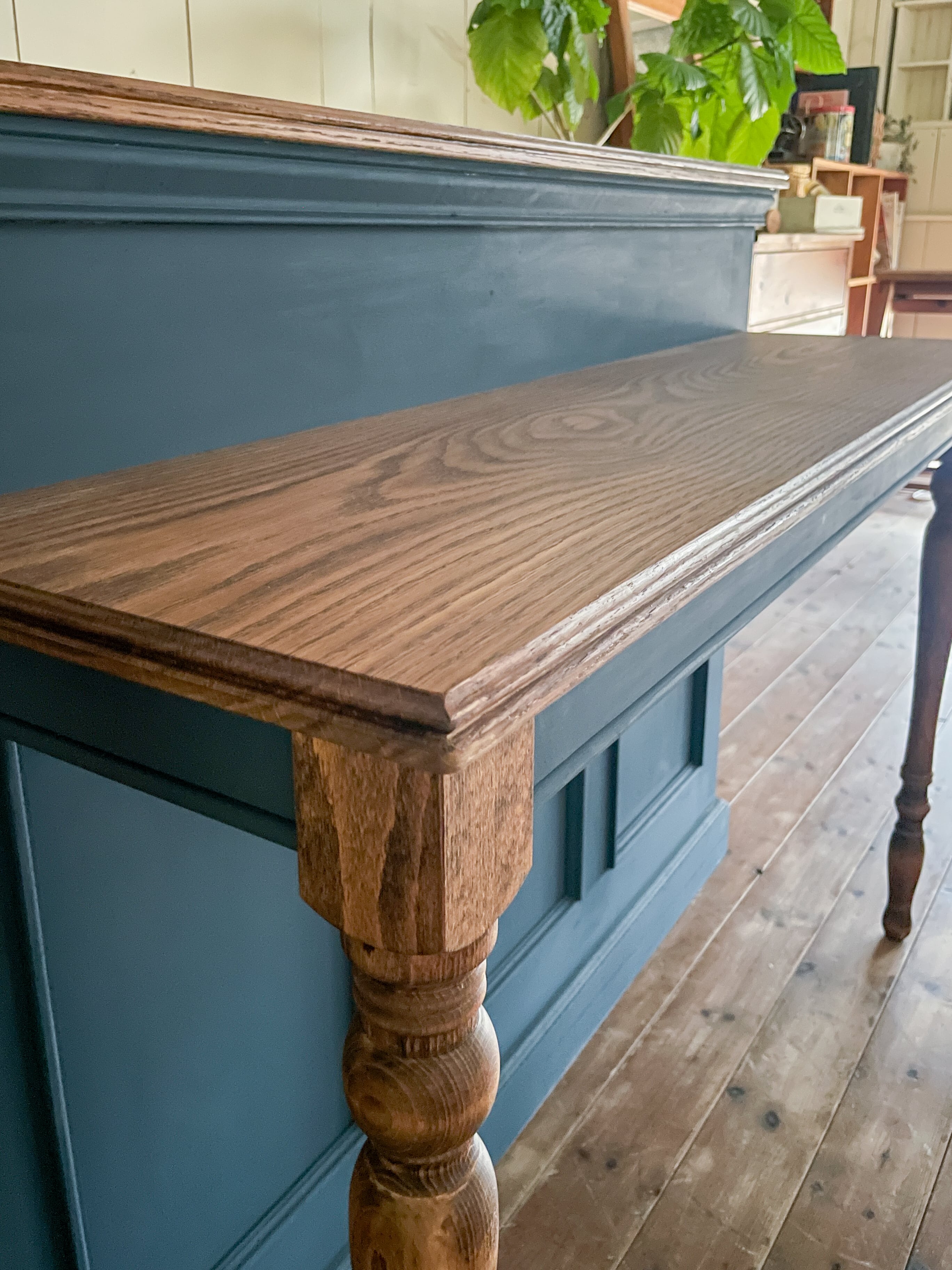 アンティーク調キッチンカウンターテーブル127 （キッチンカウンター