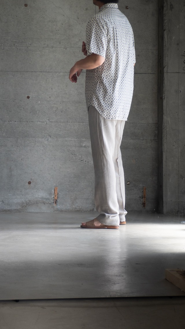 "MURANO" 1990s Geometric pattern shirt