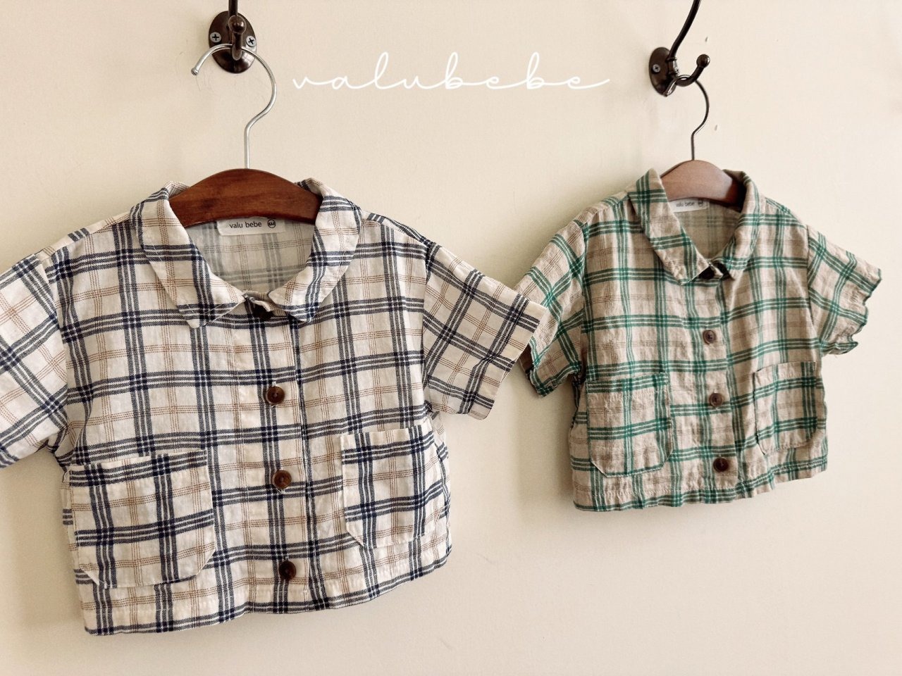 [valubebe] Cool J Check Shirt / [벨루베베] 쿨제이체크셔츠
