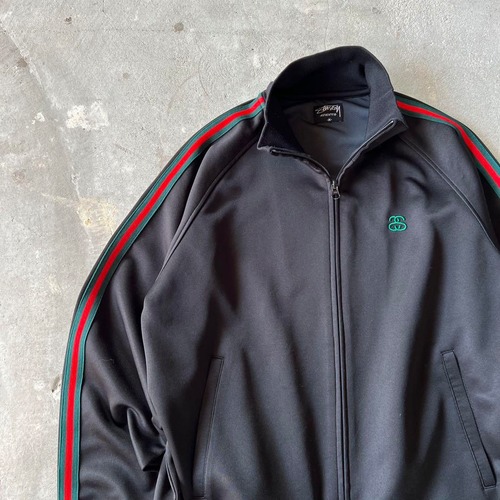 STUSSY / double zip track jacket size M