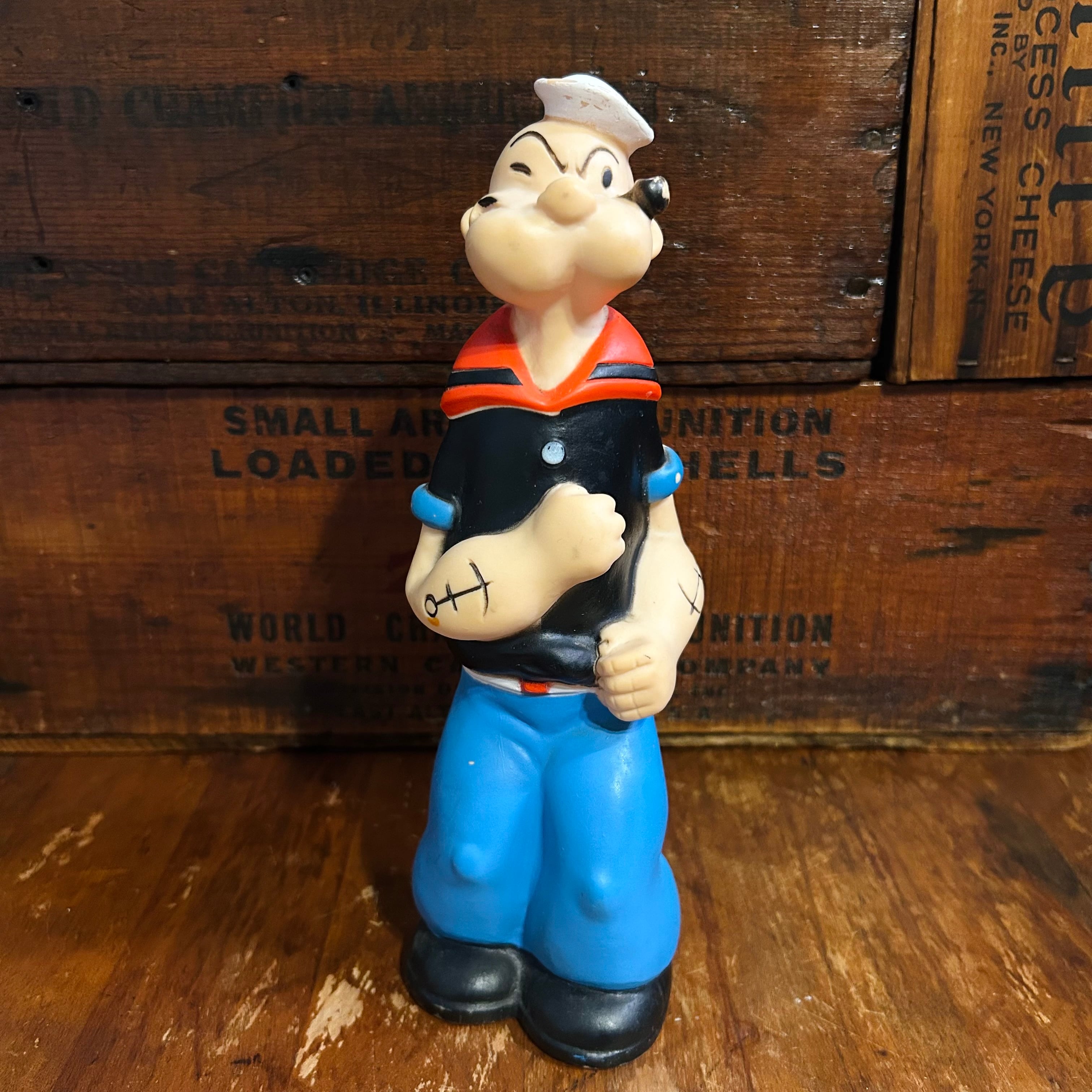 1970s-80s POPEYE ポパイ ヴィンテージ ソフビ フィギュア King