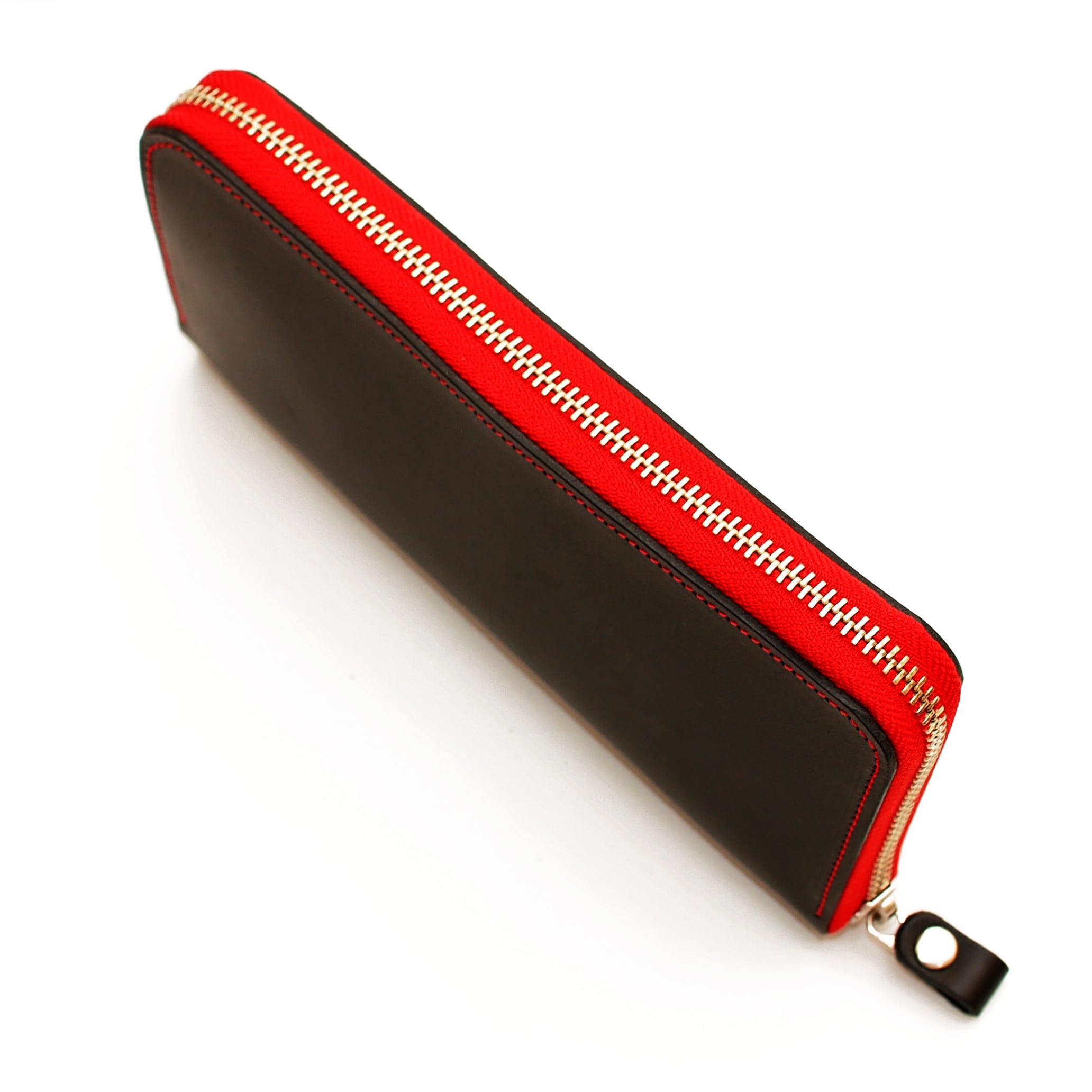 ラウンドファスナー長財布【姫路レザー牛革】世界にひとつ受注生産