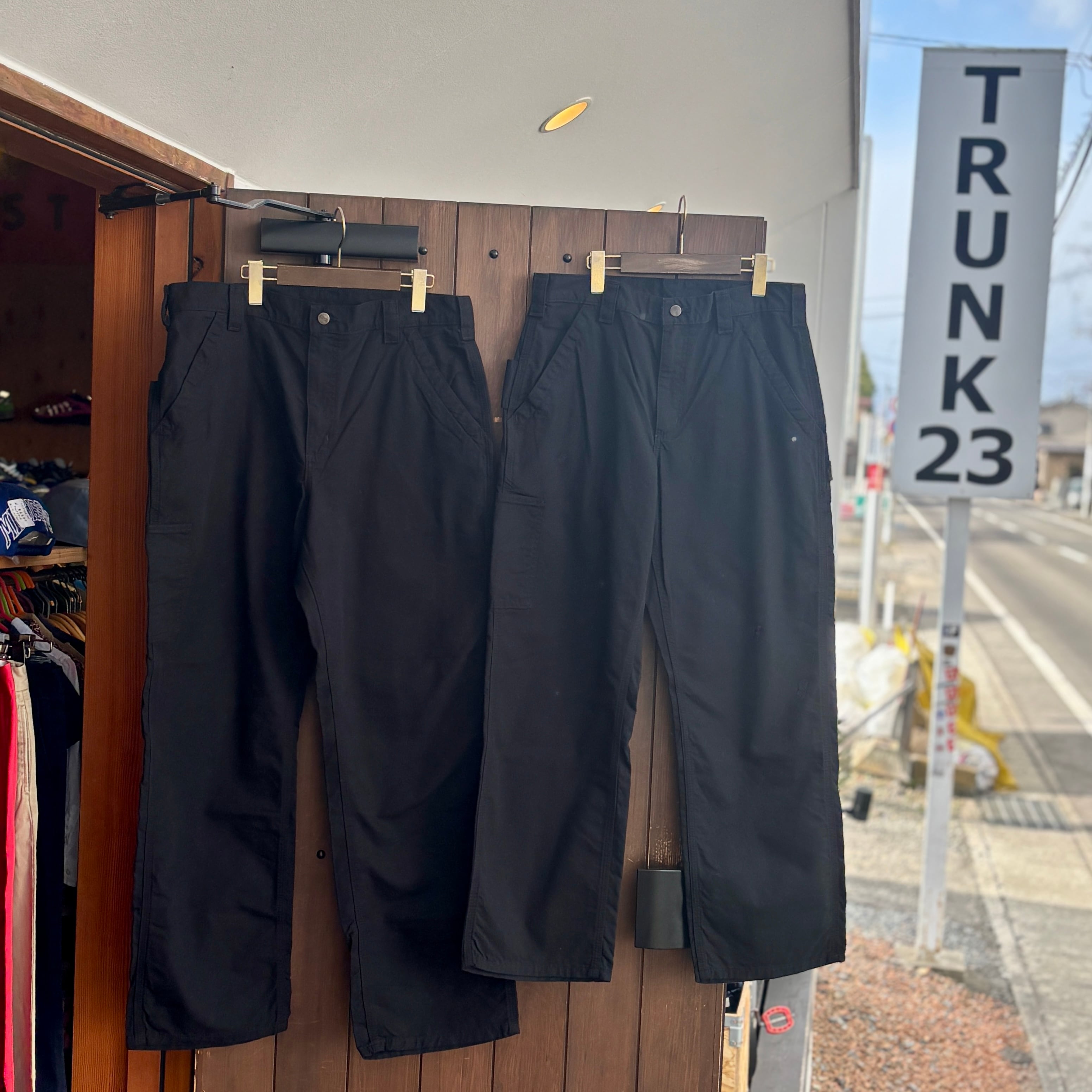 USA製 CARHARTT カーハート ダブルニー ダックパンツ ワークパンツ US