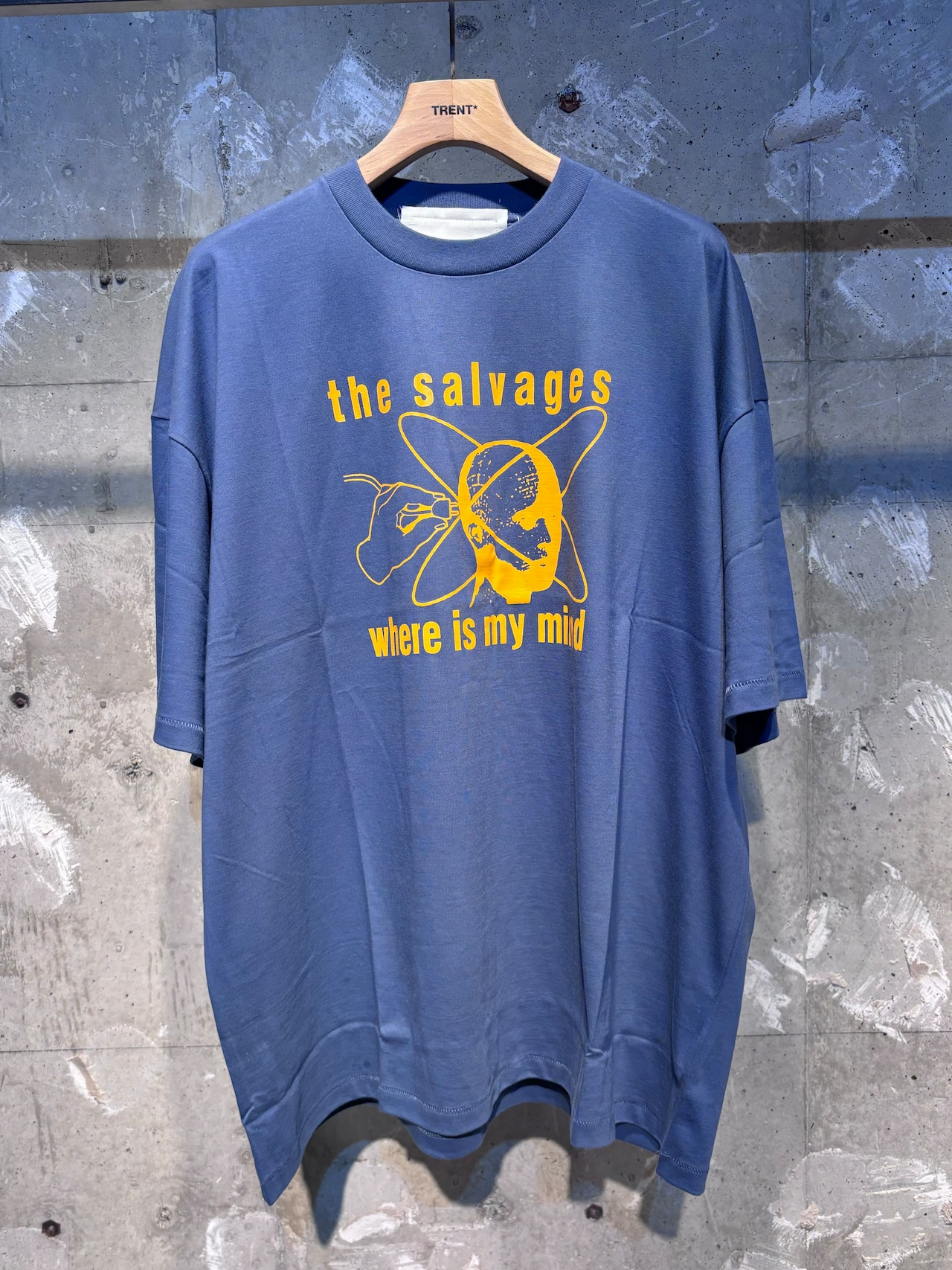 【25SS】The Salvages ザ・サルヴェージズ /PLUGIN OS T-SHIRTS / SS250639BLU / Tシャツ - 1